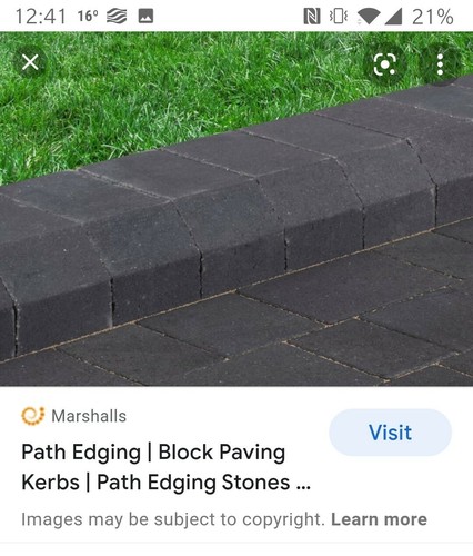 Marshalls savanna kerb stones - marshalls,