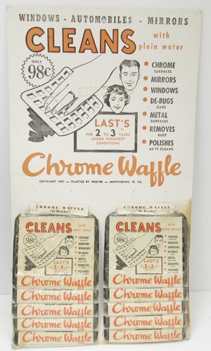 1957 chrome waffle carboard - 1957,