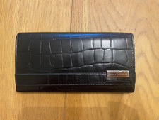 Black Leather Jasper Conran purse