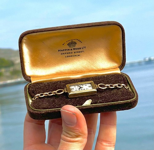 Rolex art deco 9ct gold - rolex,