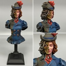 LADY REBECCA BAHLY MINIATURE BUST DISPLAY STATUE WHITE WEREWOLF TAVERN PAINTED
