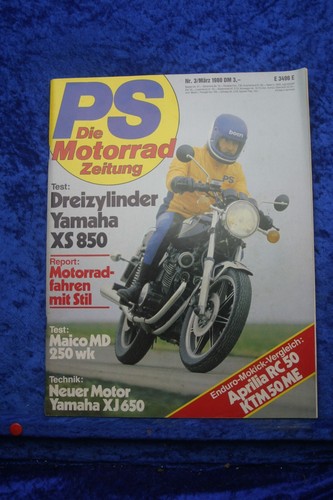 Motorcycle magazine 80 - magazine, 3/80