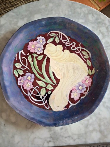Vintage art nouveau studio - art,