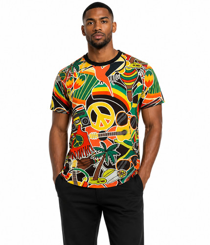 Mens print tshirt hip - mens,