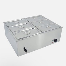 1500W 6-Pan Food Warmer