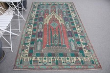 4,5x7,9 ft Vintage Rug