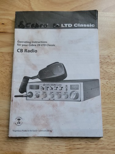 Cobra ltd classic radio - cobra,