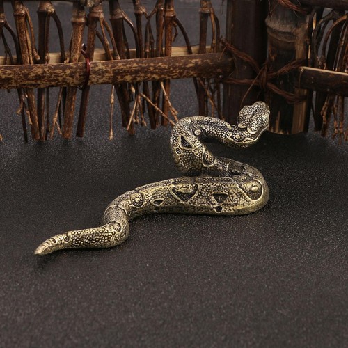 Brass snake copper sculpture - snake,