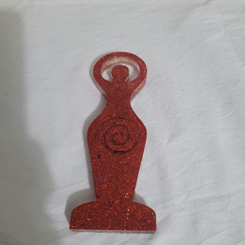 Resin feminine goddess statue - resin,