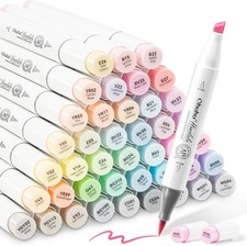 Ohuhu Colouring Pens 48 Pastel