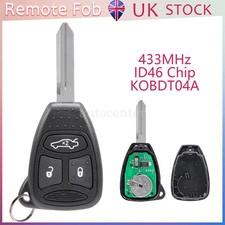 3 Button Remote Car Key Fob