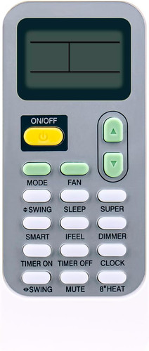 Replace unit remote control - ac,