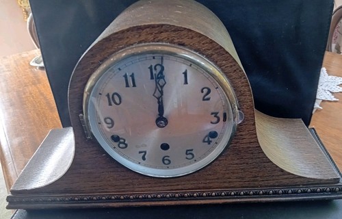 Antique day mantel clock - 8,
