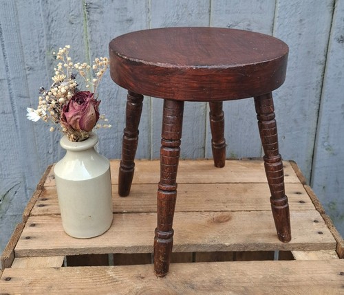 Vintage rustic wooden milking - vintage,