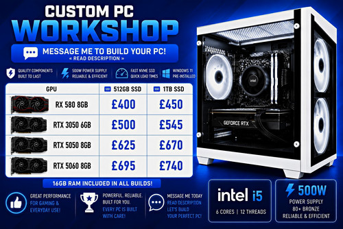 Custom workshopr intel - pc,