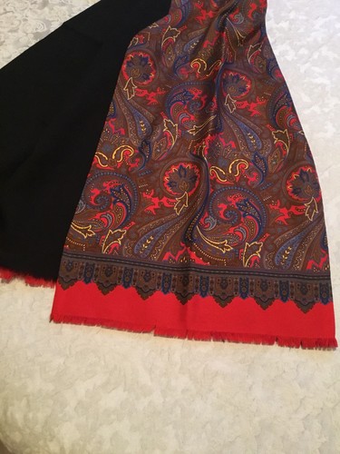 Italian silk and wool gents - and,