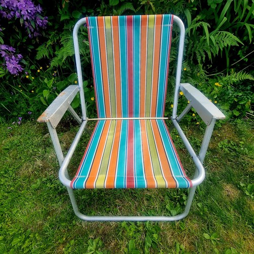 Vintage striped folding - striped,