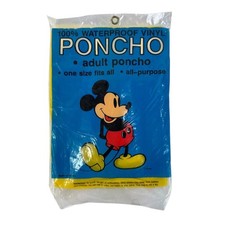Vintage mickey mouse rain - vintage,