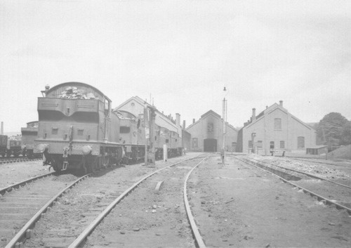 Photo loco shed aberdare - shed,
