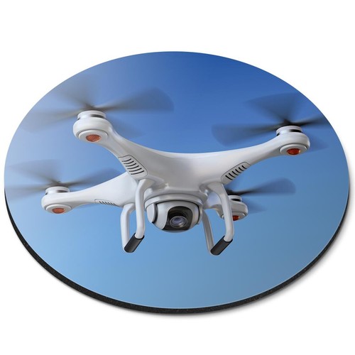 Round mouse mat drone - mouse,