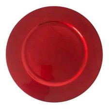 FOIL CHARGER PLATE RED