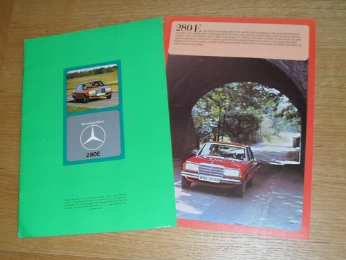 Mercedes benz 280e w123 saloon - mercedes,
