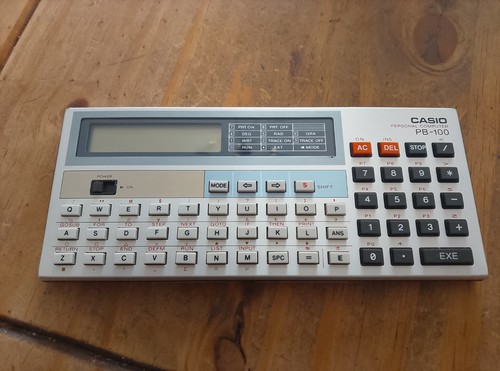 Casio 100 personal pocket - casio,