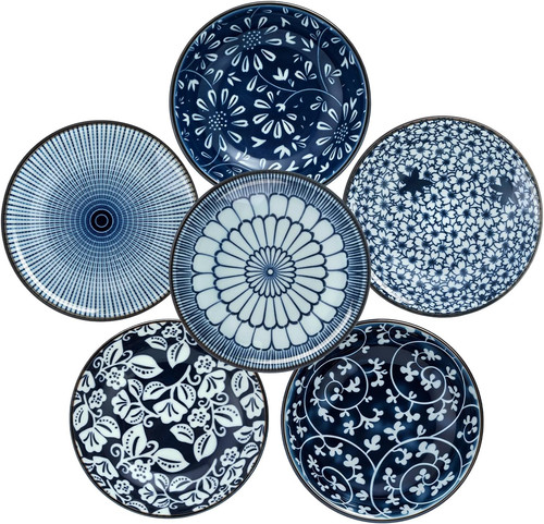 6pcs ceramic dipping - 6pcs,