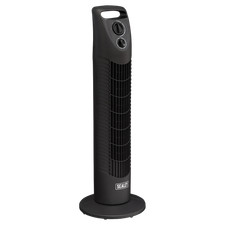 Sealey STF30 Oscillating Tower Fan Air Cooler 3-Speed 30" 230V A
