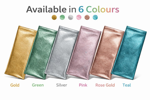 Metallic glasses case snap - metallic,