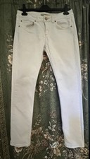 Topshop Baxter white Jeans