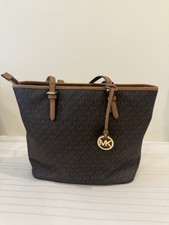 Michael Kors Brown Logo Tote