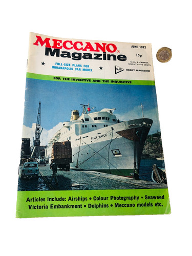 Meccano magazine june 1972 - meccano, mag
