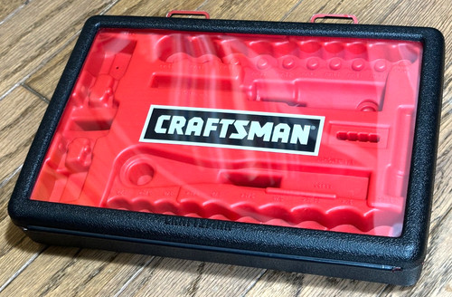 Craftsman tools case only - craftsman, 3/8"