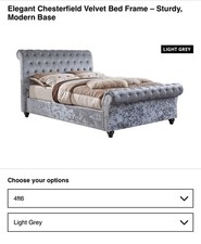 Elegant Chesterfield Velvet