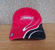 Canada Baseball Cap Red/Black/White Womens 6-7/8 Small 56cm Toronto Police