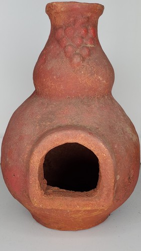 Chiminea clay mexican pottery - mexican,