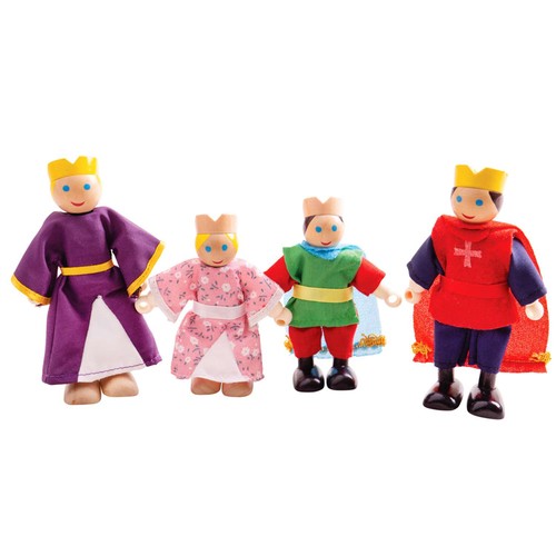 Bigjigs toys wooden royal - wooden,