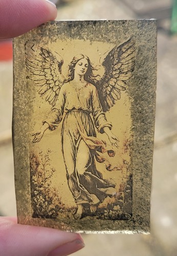 Angel kiln fired - piece, for