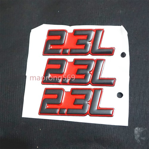 Matte black big 3l red - black,