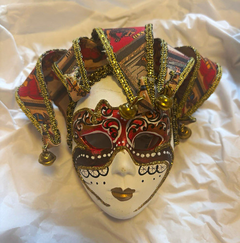 Venetian jester masquerade - venetian,
