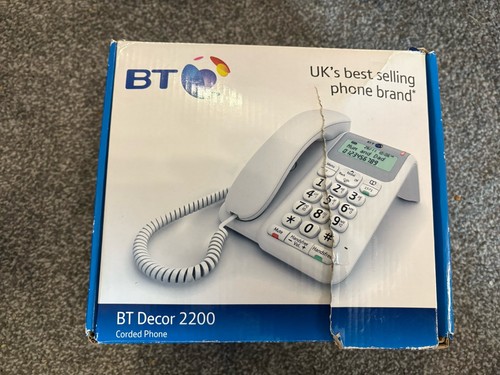 Decor 2200 corded telephone - bt,