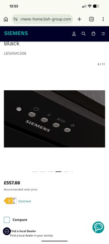 Graded siemens lb56nac60b - graded,