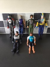 Action Man Figures Job Lot Bundle of 6 - Vintage - 12 inch - 1990s - Hasbro
