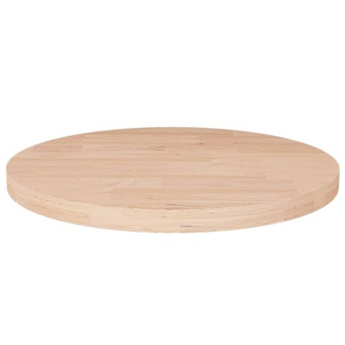 Solid wood oak round table - solid,
