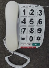 Opticom B300 Big Button Corded Telephone with Speakerphone