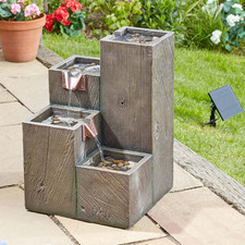 Large solar water - water, fountain