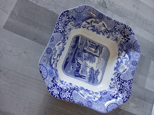 Spode blue italian square - italian,