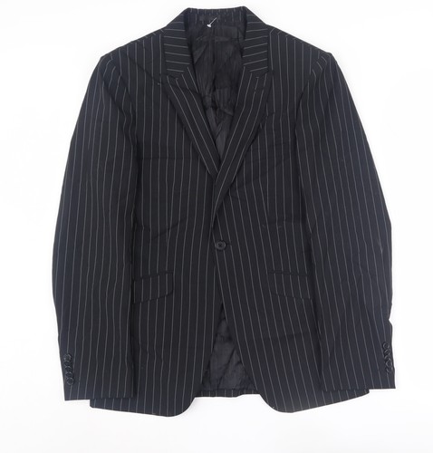 Ventuno men black - 21, striped