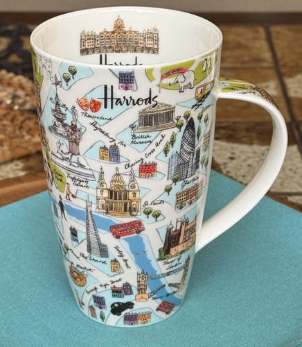 Harrods map london tall - map,